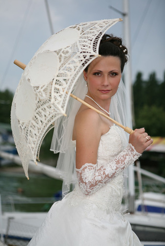свадебный зонтик на прокат