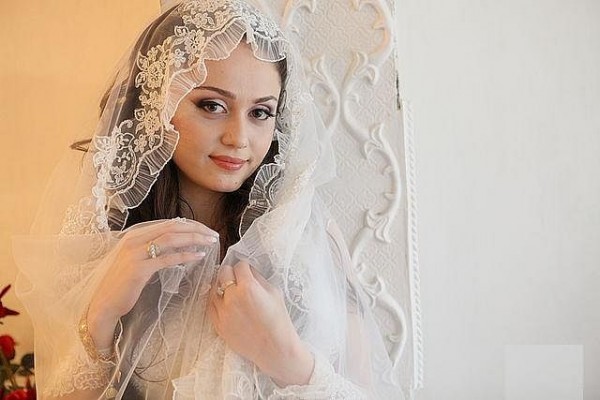 Свадебные прически кавказских девушек