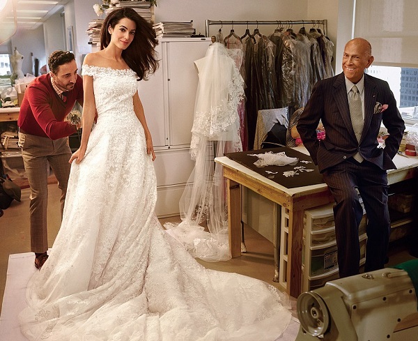 Свадебное платье для невесты Джорджа Клуни Амаль