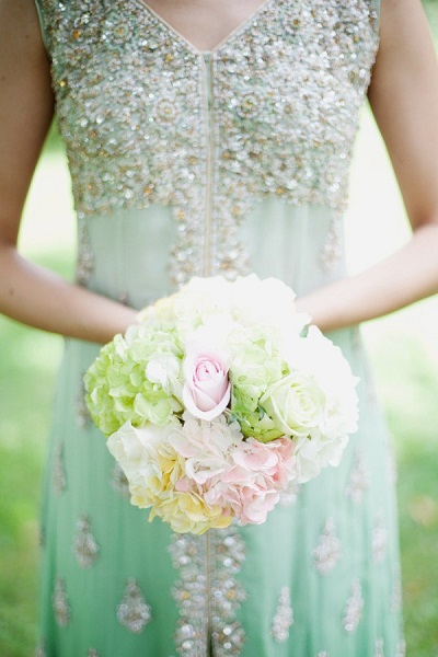 Букет невесты пастельных цветов
